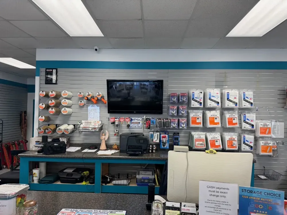 Help desk and moving supplies for sale